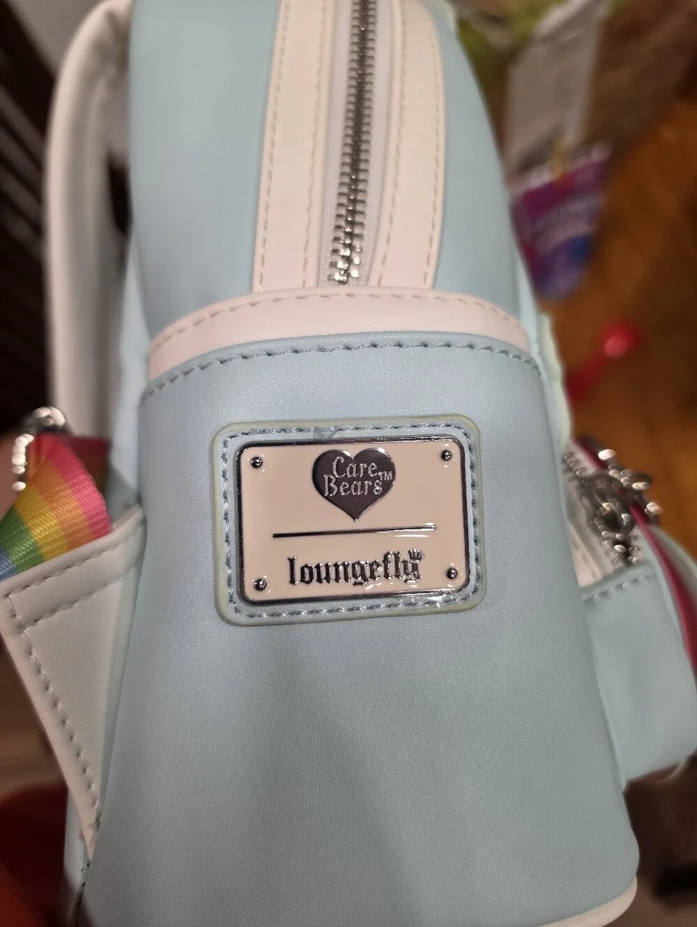 Loungefly Care Bears Care-A-Lot-Castle Mini Backpack